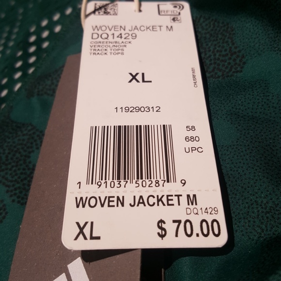 ⛔SOLD⛔ NWT Adidas Green Camo Bomber Jacket - Picture 7 of 7